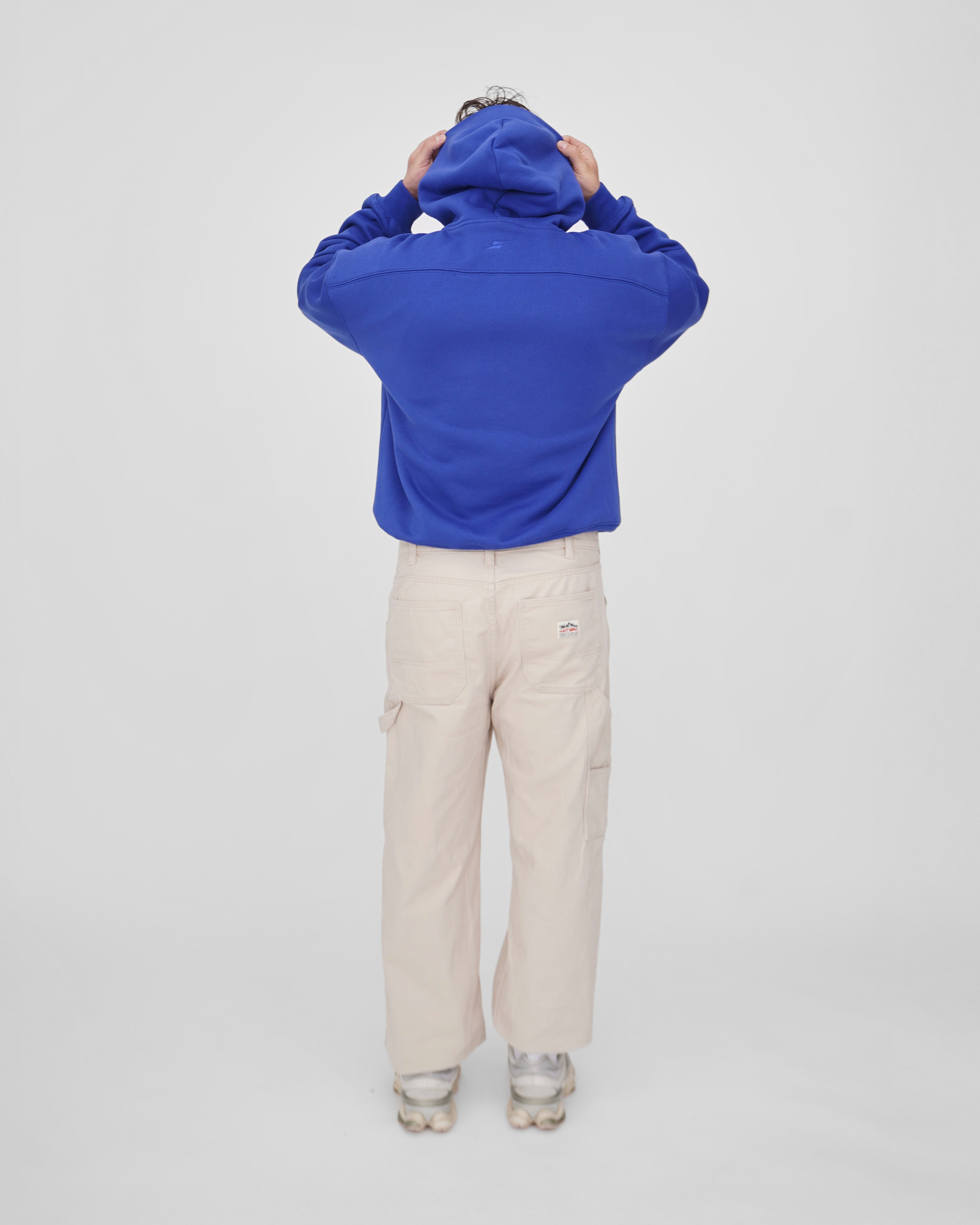 Hoodie Tone Bleu Royal