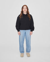 Loose Fit Button-Up Noir