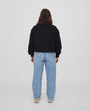 Loose Fit Button-Up Noir