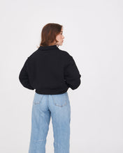 Loose Fit Button-Up Noir