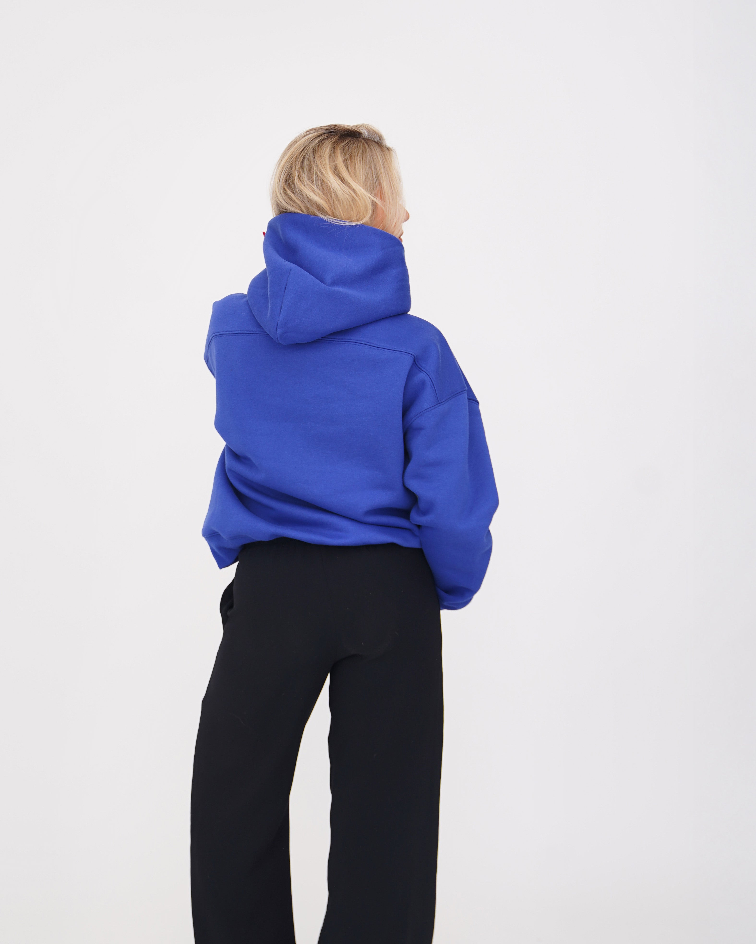 Hoodie Tone Bleu Royal
